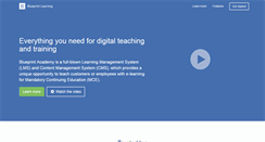 Desktop Screenshot of blueprintlearning.com